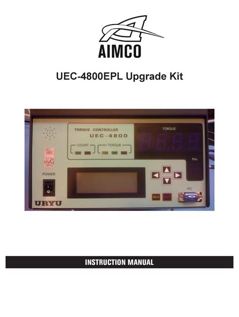 uec technologies pdf manual